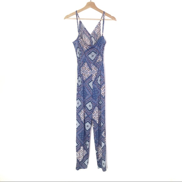 Guess Jumpsuit in Blue Pattern - Picture 2 of 7